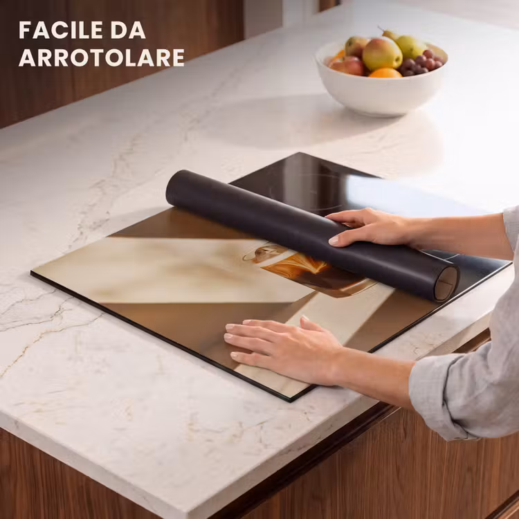 Protezione piano induzione - Bicchiere - Caffè freddo - Ombra - Marrone — 7
