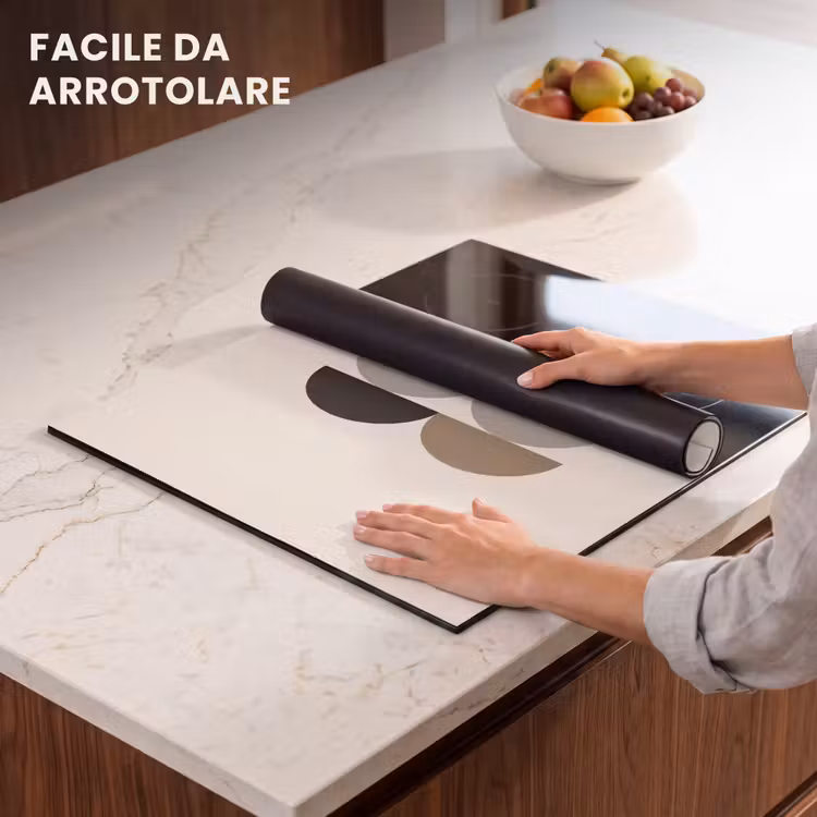Protezione piano induzione - Mezzi cerchi - Toni della terra - Grafica — 7