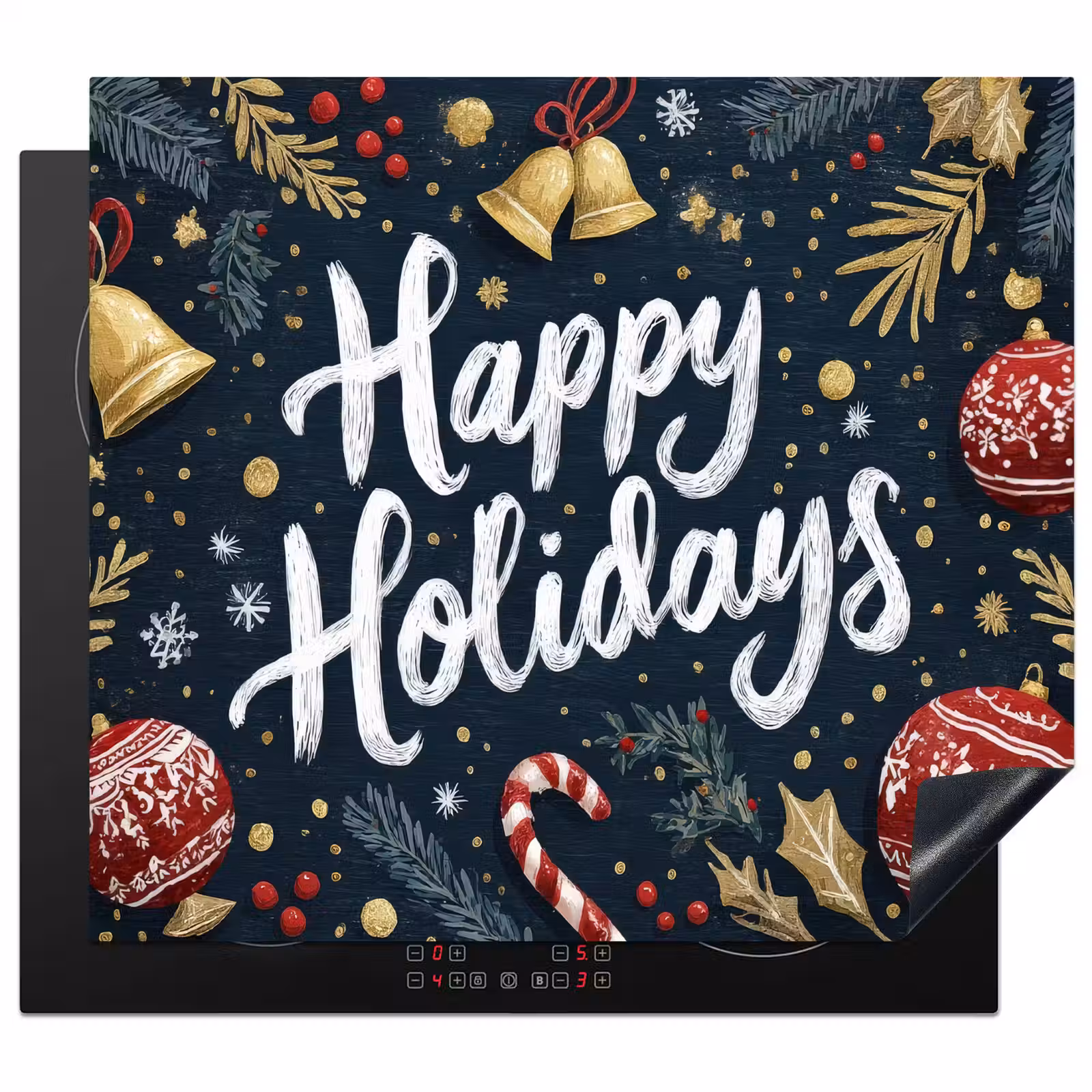 Protezione piano induzione - Festoso - Auguri di Natale - Colorato — 1