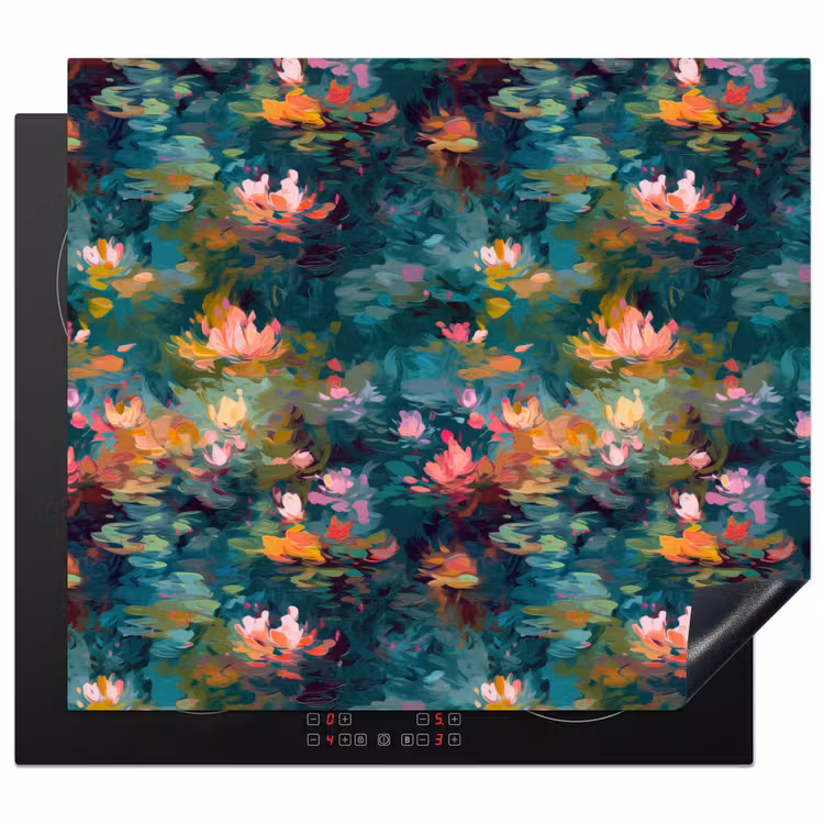 Protezione piano induzione - Ninfee - Stagno - Acqua — 1