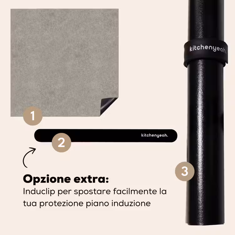 Protezione piano induzione - Calcestruzzo - Grigio - Modelli - Industriale — 8
