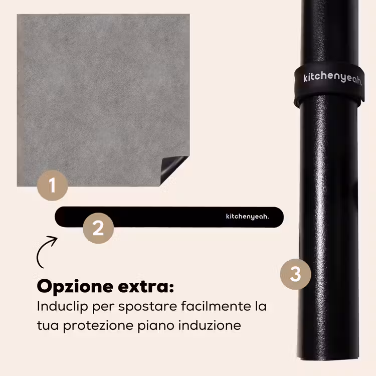 Protezione piano induzione - Industriale - Modellato - Cemento — 8