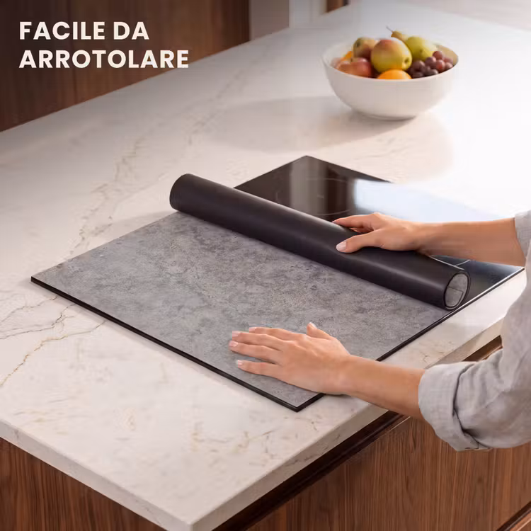 Protezione piano induzione - Calcestruzzo - Antico - Modelli — 7
