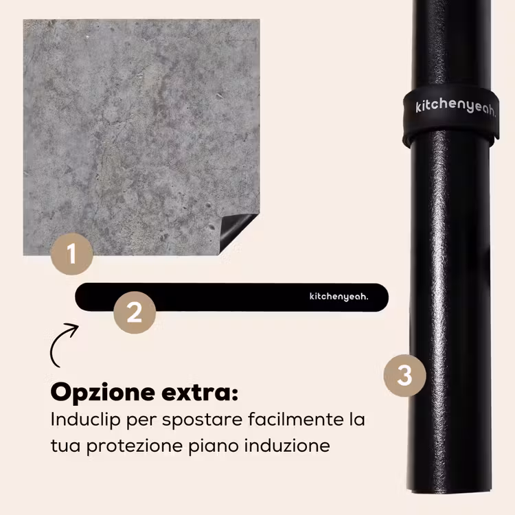 Protezione piano induzione - Calcestruzzo - Antico - Modelli — 8