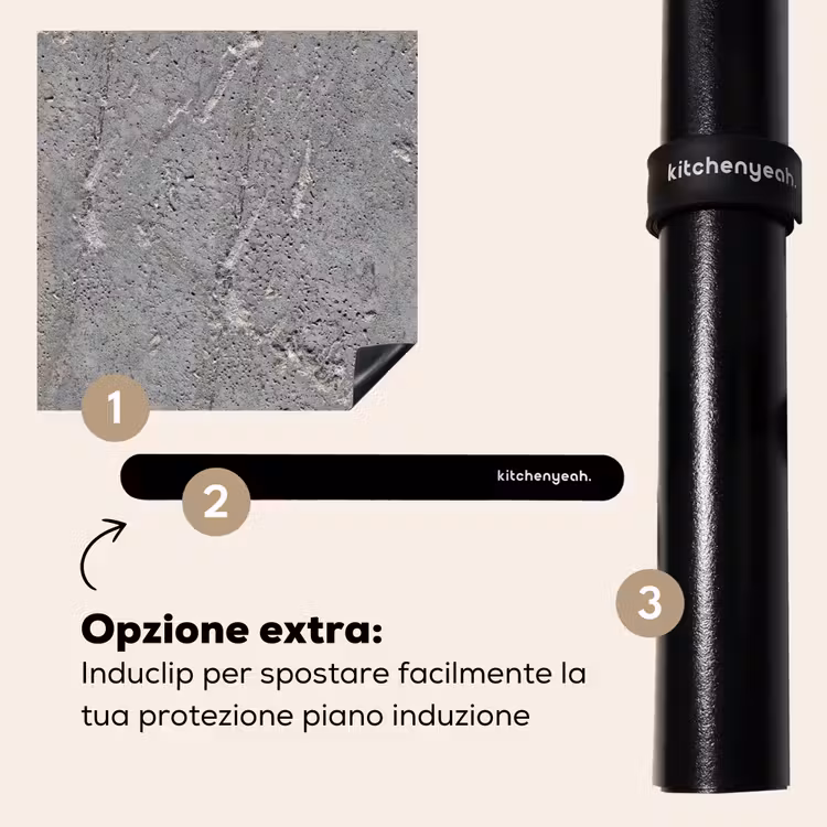 Protezione piano induzione - Calcestruzzo - Modelli - Pietra — 8