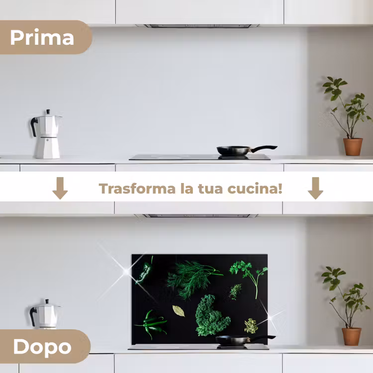 Paraschizzi cucina - Grazia verde — 7