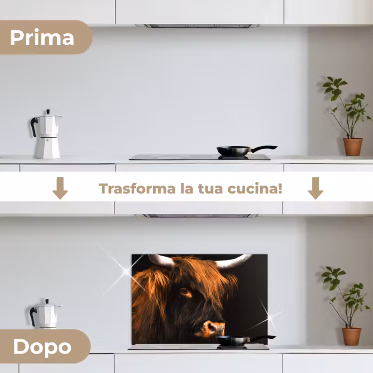 Paraschizzi cucina - Sguardo mistico — 7