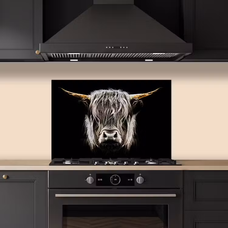 Paraschizzi cucina - Simmetria nell'ombra — 5