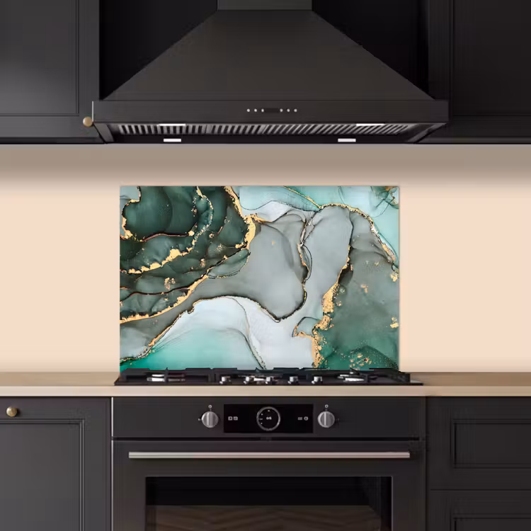Paraschizzi cucina - Sogni verde mare — 5