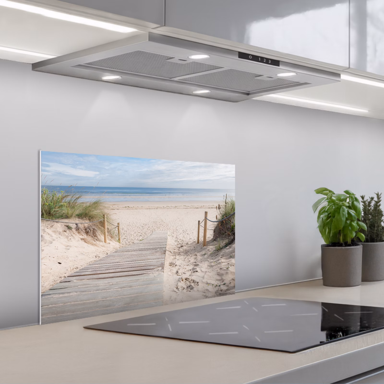 Paraschizzi cucina - Sentiero per la spiaggia — 1