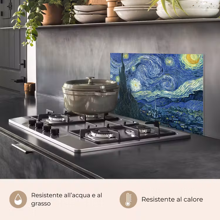 Paraschizzi cucina - La notte stellata — 2