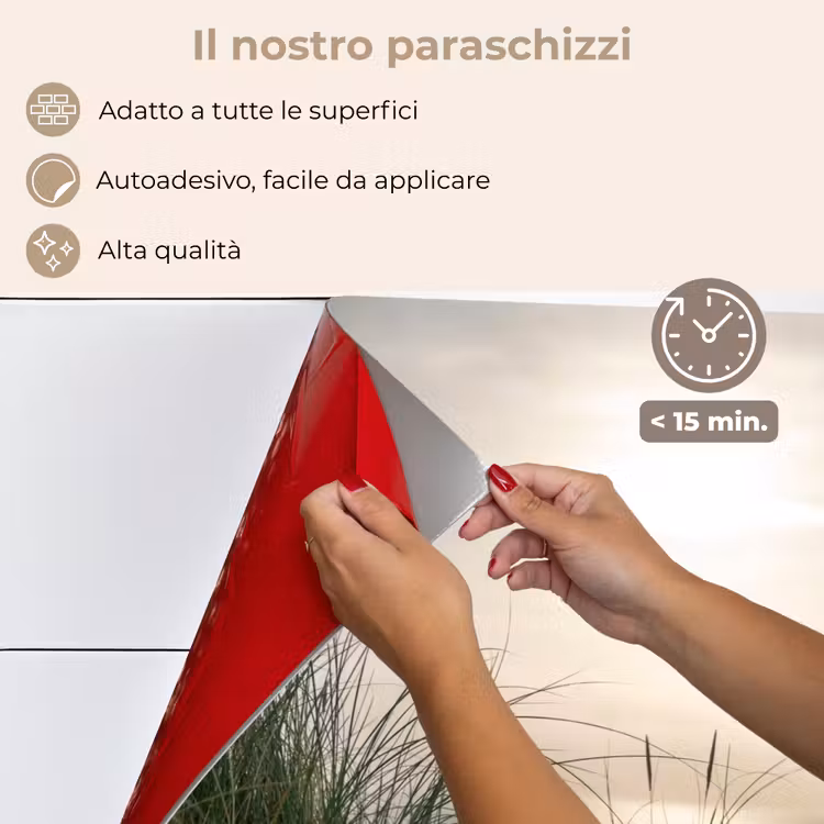 Paraschizzi cucina - Un'alba morbida sulle dune — 4