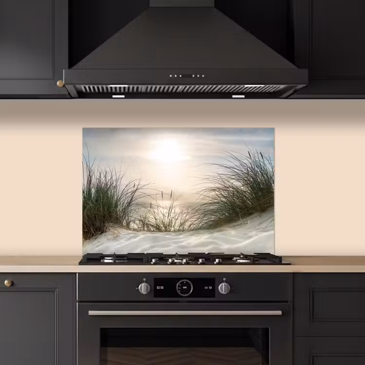 Paraschizzi cucina - Un'alba morbida sulle dune — 5