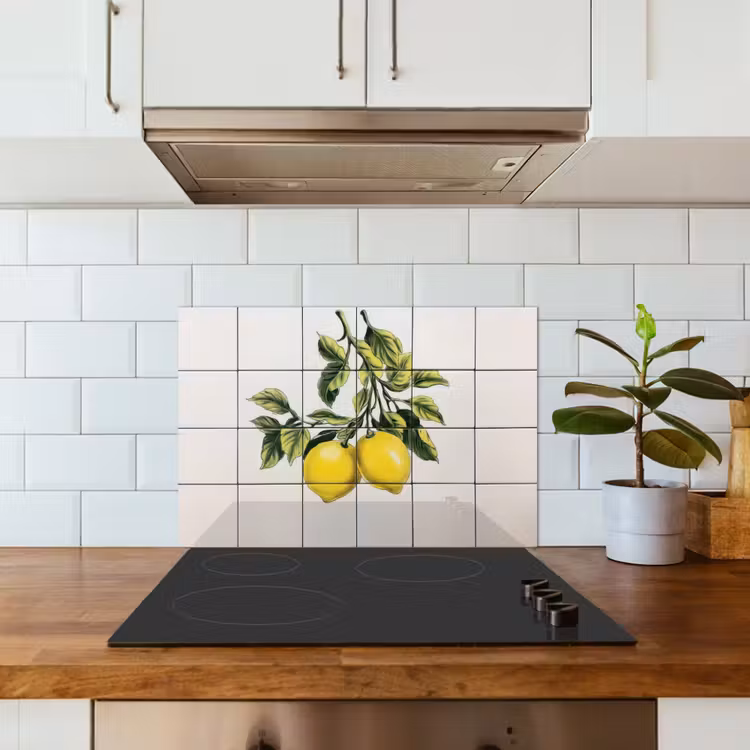 Paraschizzi cucina - Limone - Decorazione - Rami — 3