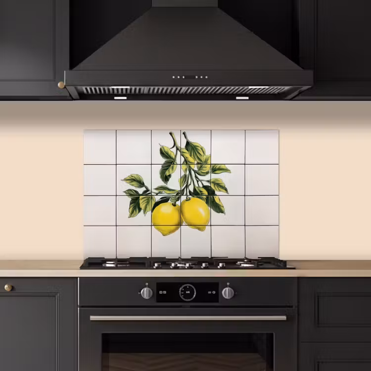 Paraschizzi cucina - Limone - Decorazione - Rami — 5