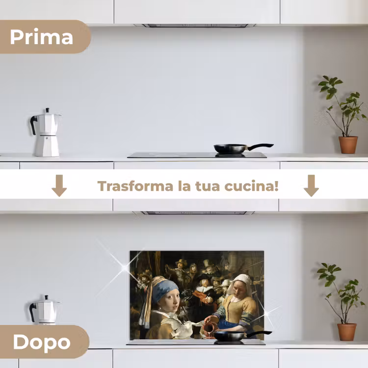 Paraschizzi cucina - Pittura - Antichi maestri - Cigno — 7