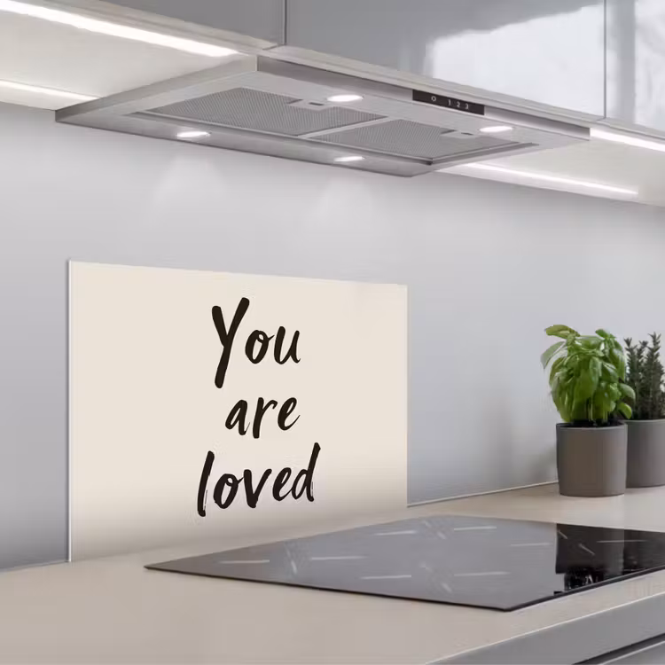 Paraschizzi cucina - Minimalista - Beige - Amore — 1