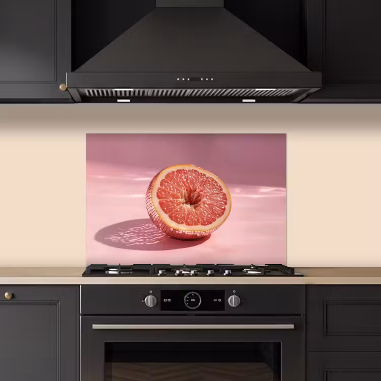 Paraschizzi cucina - Pompelmo - Rosa - Disco - Lucido — 5