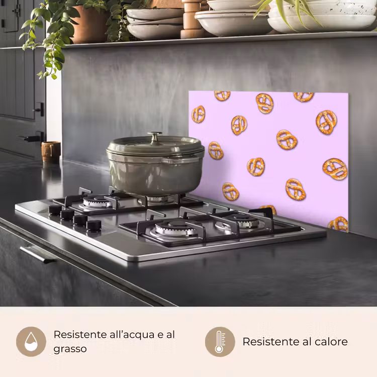Paraschizzi cucina - Pretzel - Cibo - Viola — 2