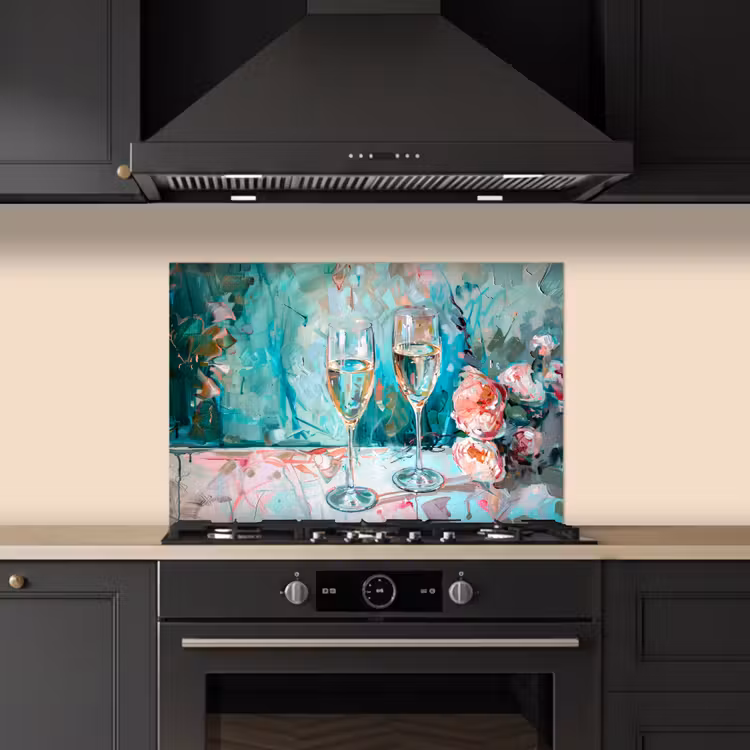 Paraschizzi cucina - Salute impressionista — 5