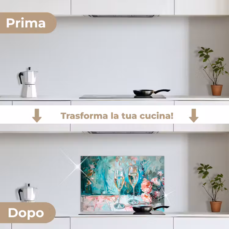 Paraschizzi cucina - Salute impressionista — 7
