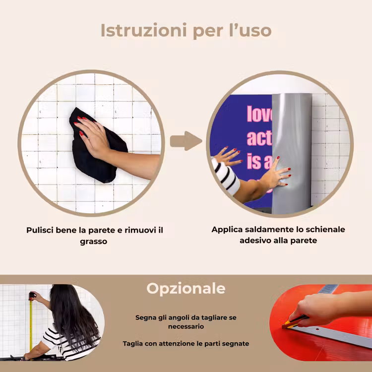 Paraschizzi cucina - Testo - San Valentino - Amore - Blu — 6