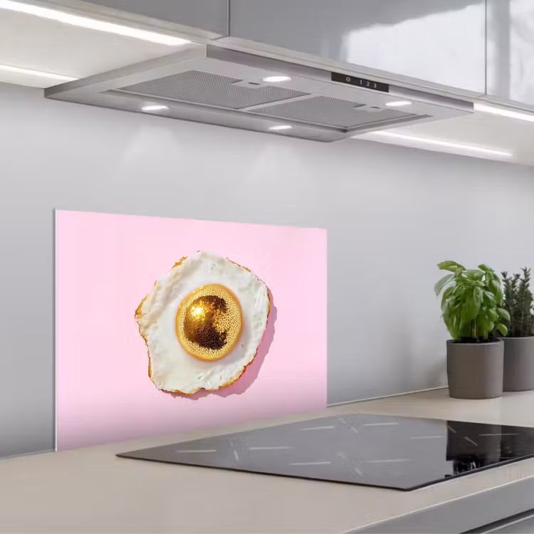 Paraschizzi cucina - Uovo - Discoteca - Colazione - Glitter — 1