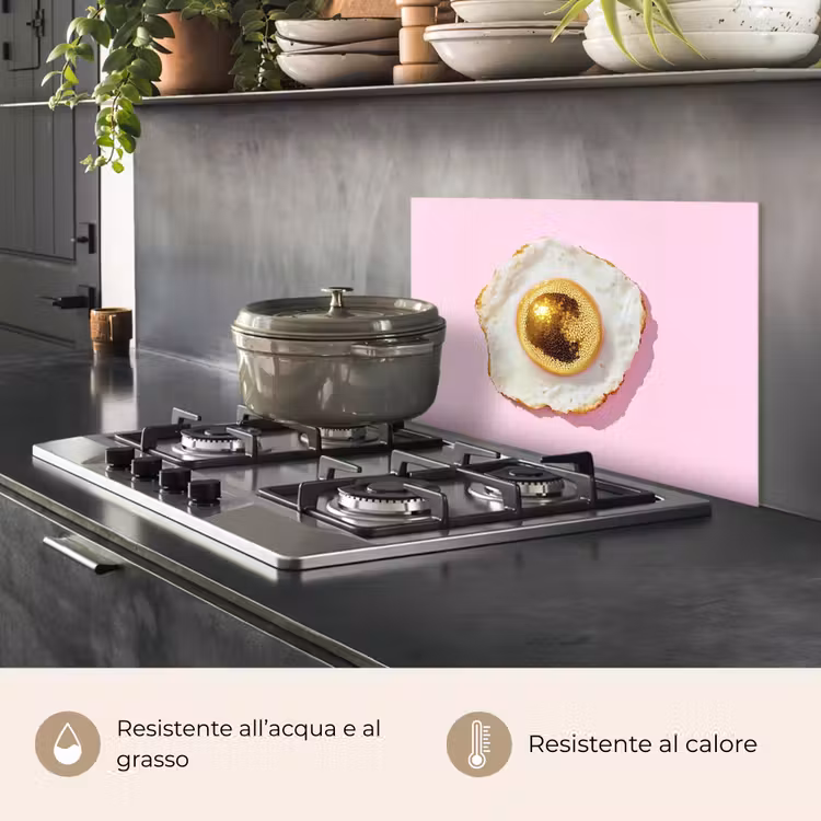 Paraschizzi cucina - Uovo - Discoteca - Colazione - Glitter — 2
