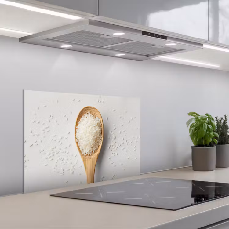 Paraschizzi cucina - Legno - Cucchiaio - Riso — 1