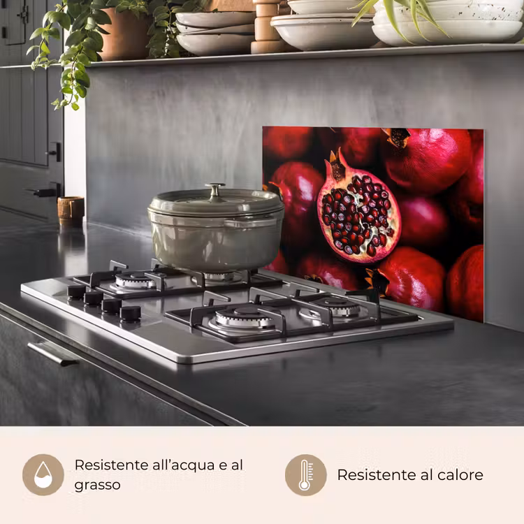 Paraschizzi cucina - Melograno - Rosso - Frutta — 2