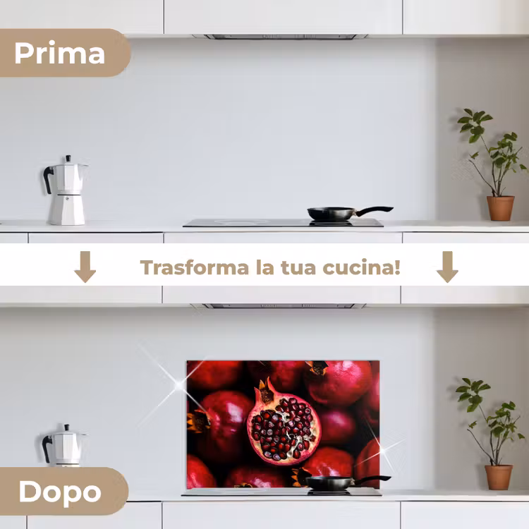 Paraschizzi cucina - Melograno - Rosso - Frutta — 7