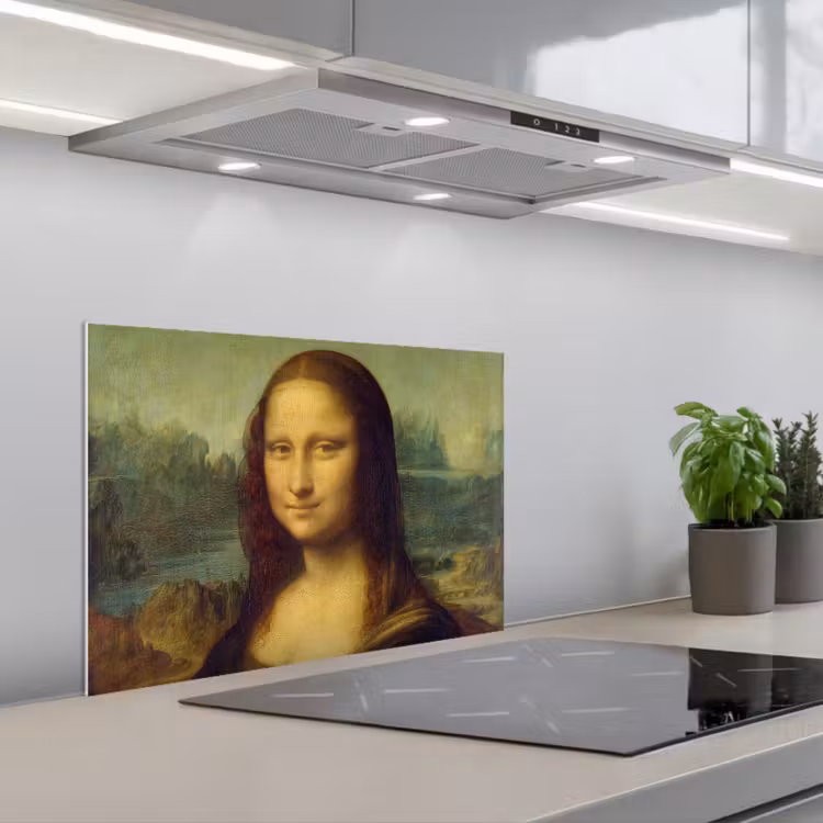 Paraschizzi cucina - Monna Lisa - Leonardo da Vinci — 1