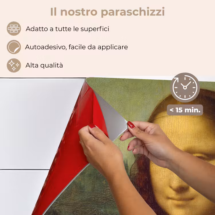 Paraschizzi cucina - Monna Lisa - Leonardo da Vinci — 4