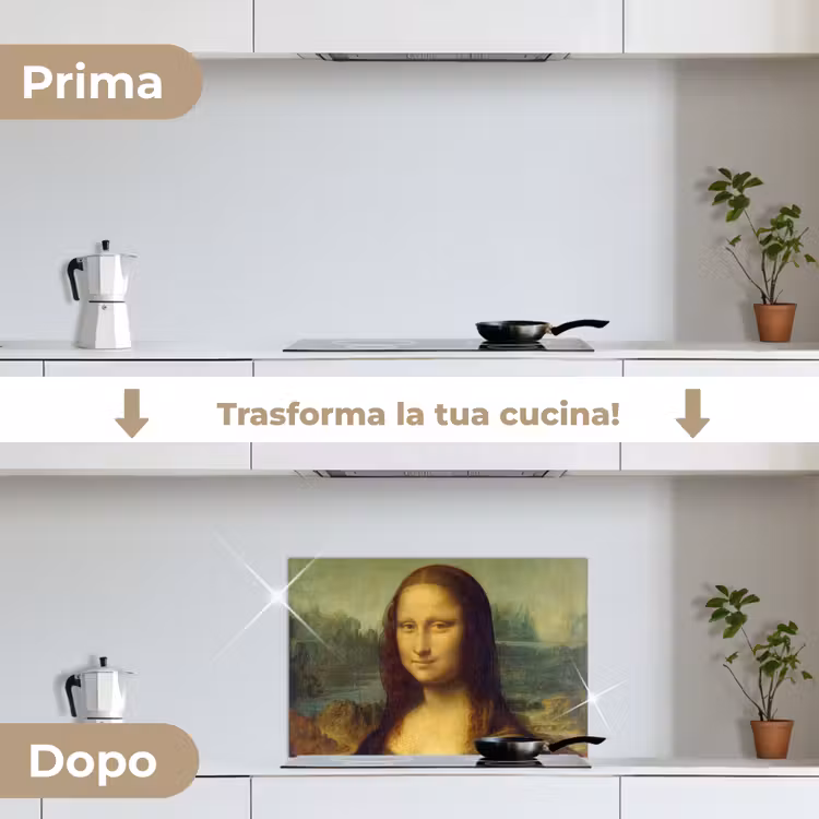 Paraschizzi cucina - Monna Lisa - Leonardo da Vinci — 7