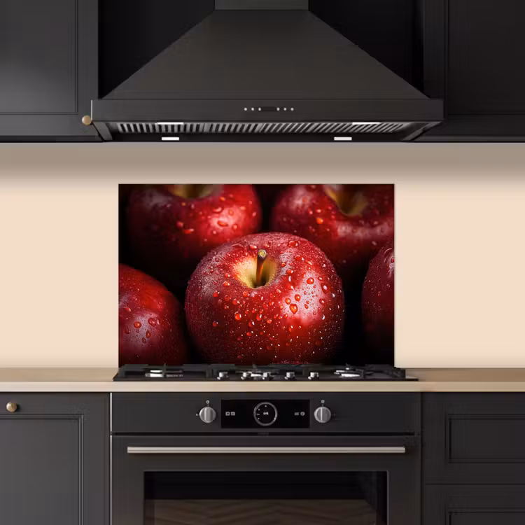Paraschizzi cucina - Rosso - Mele - Frutta — 5
