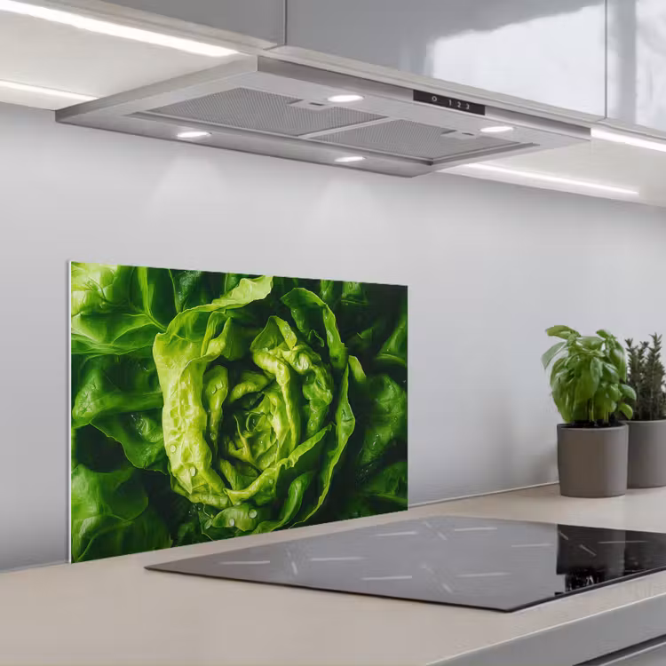 Paraschizzi cucina - Verdure - Lattuga - Verde — 1