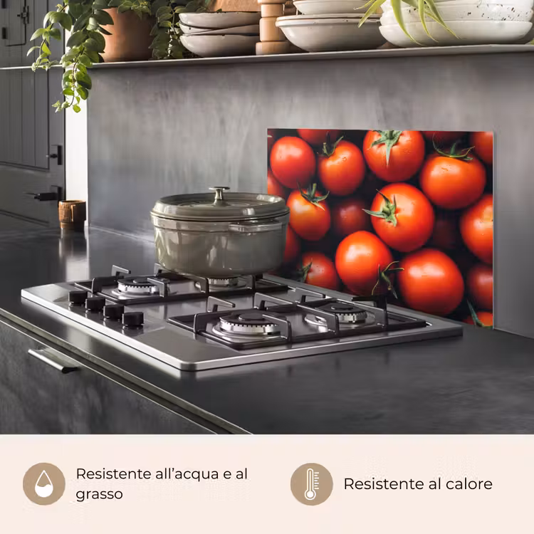 Paraschizzi cucina - Verdure - Rosso - Pomodori — 2