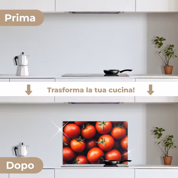 Paraschizzi cucina - Verdure - Rosso - Pomodori — 7