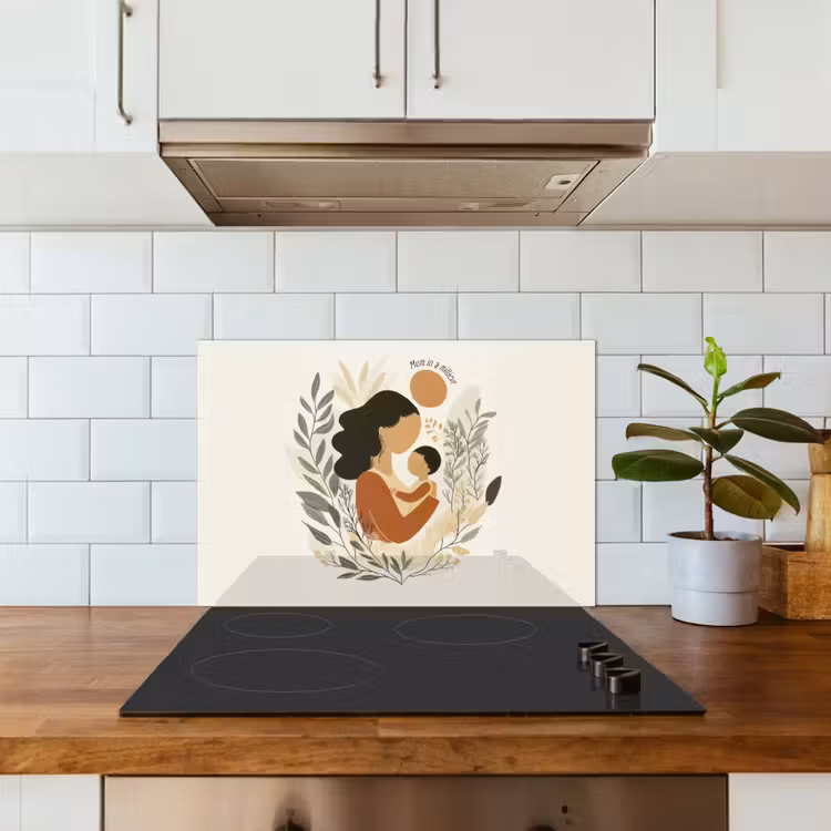 Paraschizzi cucina - Illustrazione - Citazione - Madre — 3