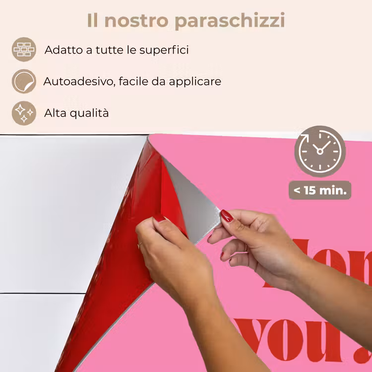 Paraschizzi cucina - Madre - Messaggio - Rosa — 4