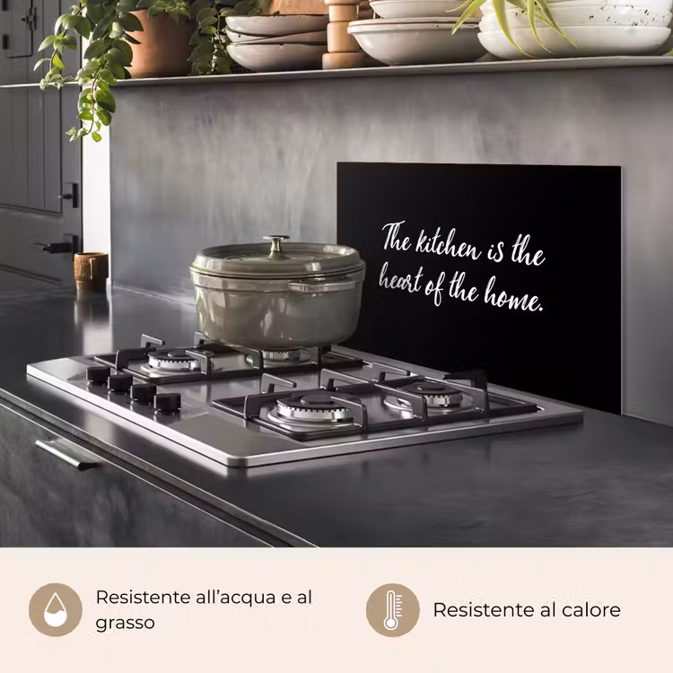 Paraschizzi cucina - Proverbi - Cucina - Casa - La cucina è il cuore della casa - Citazioni — 2