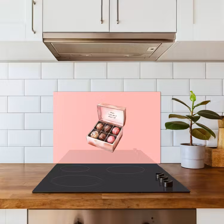 Paraschizzi cucina - Scatola - Bonbons - Amorevole - Testo — 3