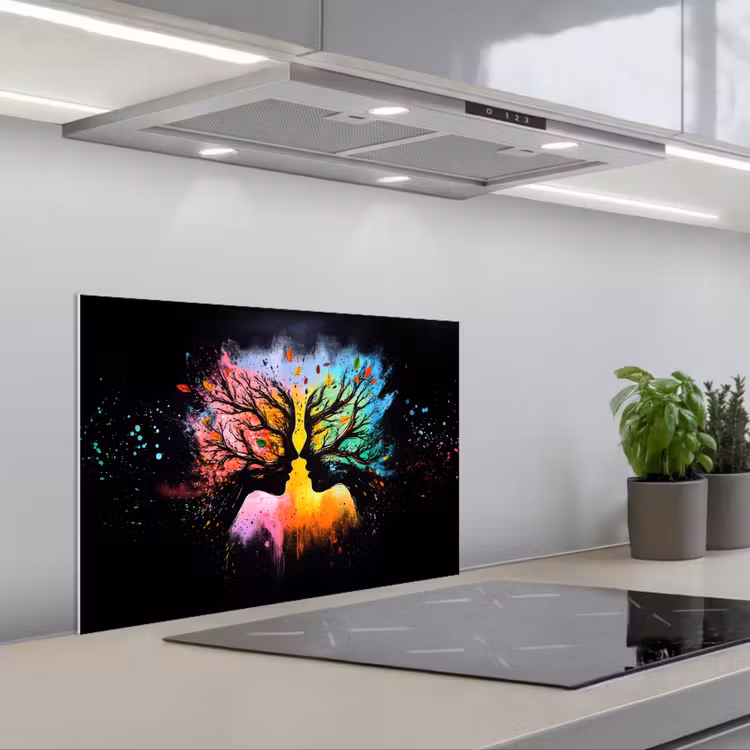 Paraschizzi cucina - Volti - Sagome - Colorati - Rami — 1