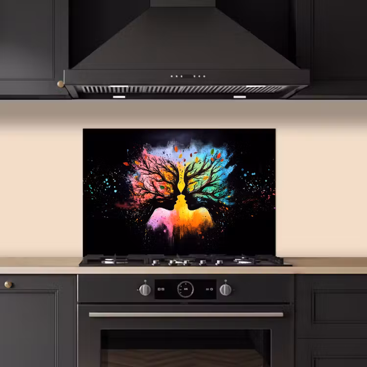 Paraschizzi cucina - Volti - Sagome - Colorati - Rami — 5