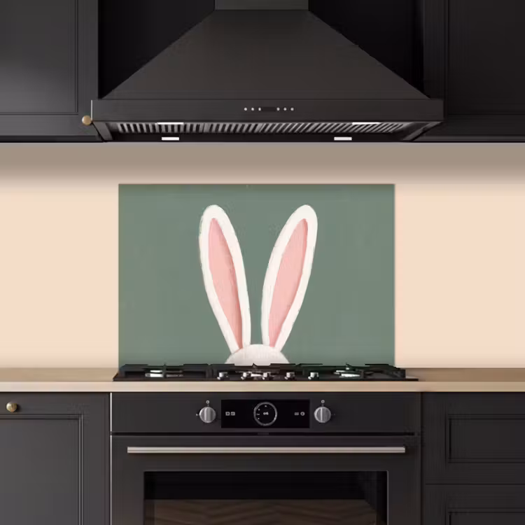 Paraschizzi cucina - Lepri - Orecchie - Rosa — 5