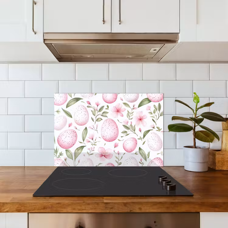 Paraschizzi cucina - Motivo - Uova - Rosa - Pasqua — 3