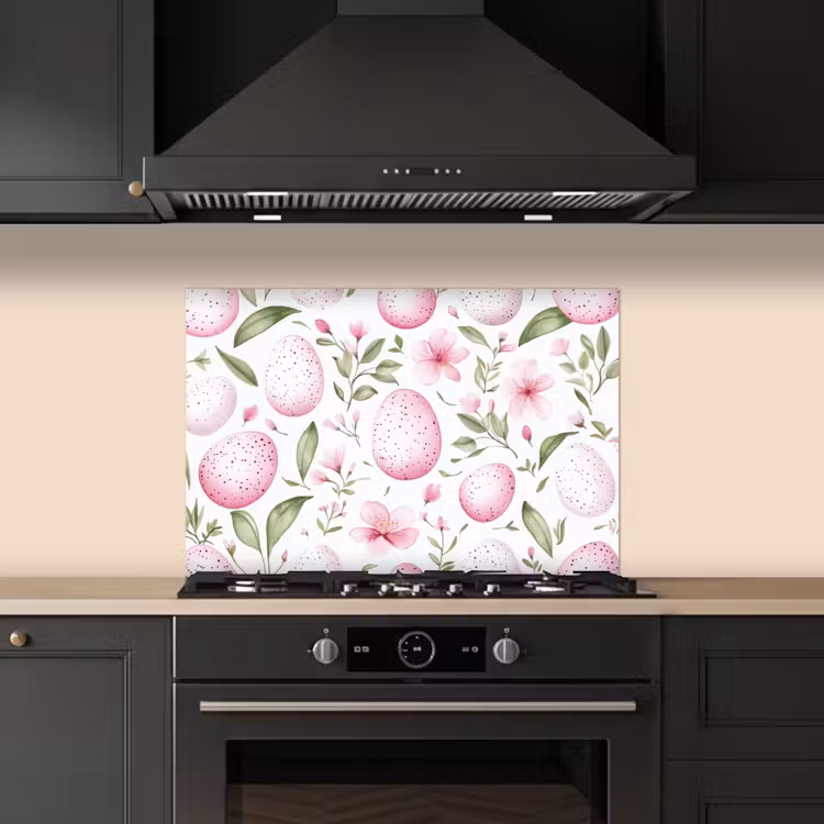 Paraschizzi cucina - Motivo - Uova - Rosa - Pasqua — 5