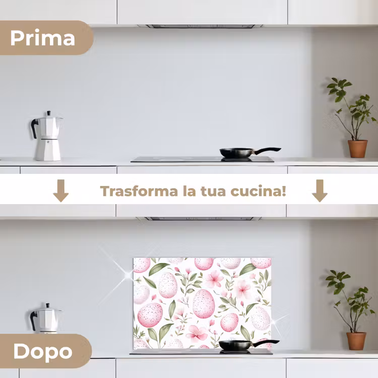 Paraschizzi cucina - Motivo - Uova - Rosa - Pasqua — 7