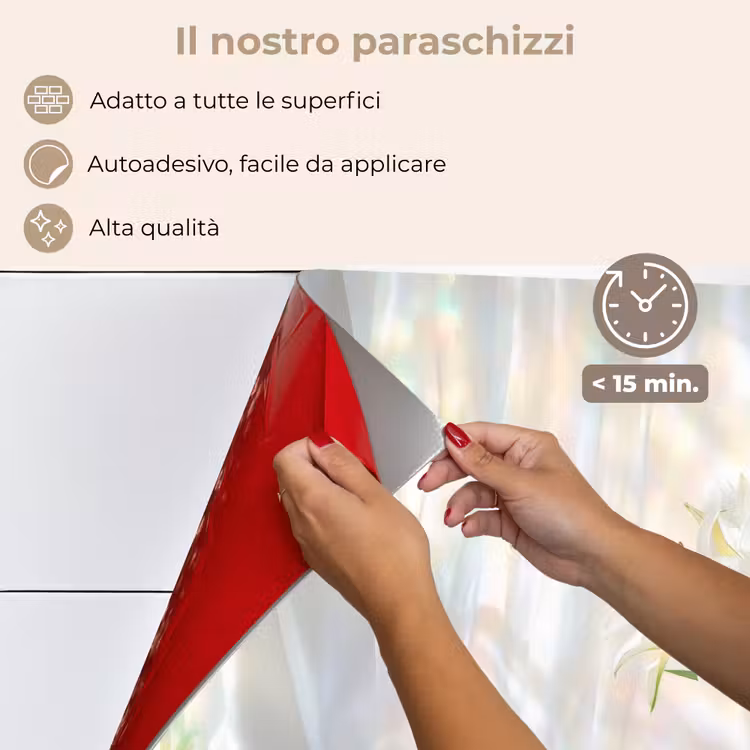 Paraschizzi cucina - Vaso - Uova - Fiori — 4