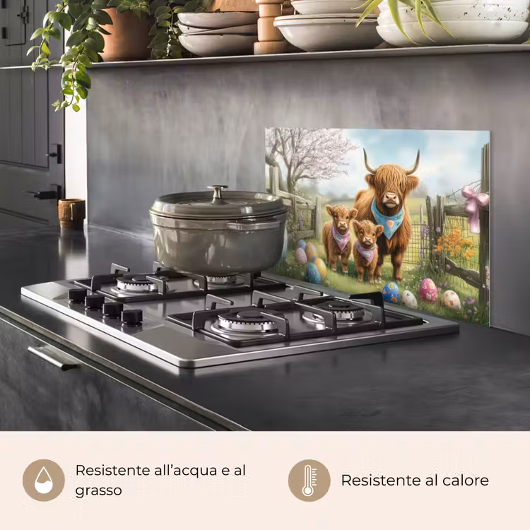 Paraschizzi cucina - Highlander scozzesi - Uova di Pasqua - Primavera — 2